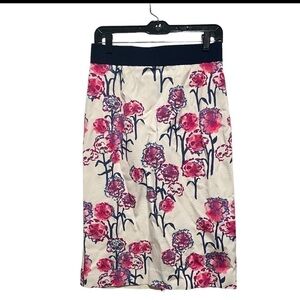 Tenaya Taylor Floral Print Skirt In Excellent Pre Loved Condition